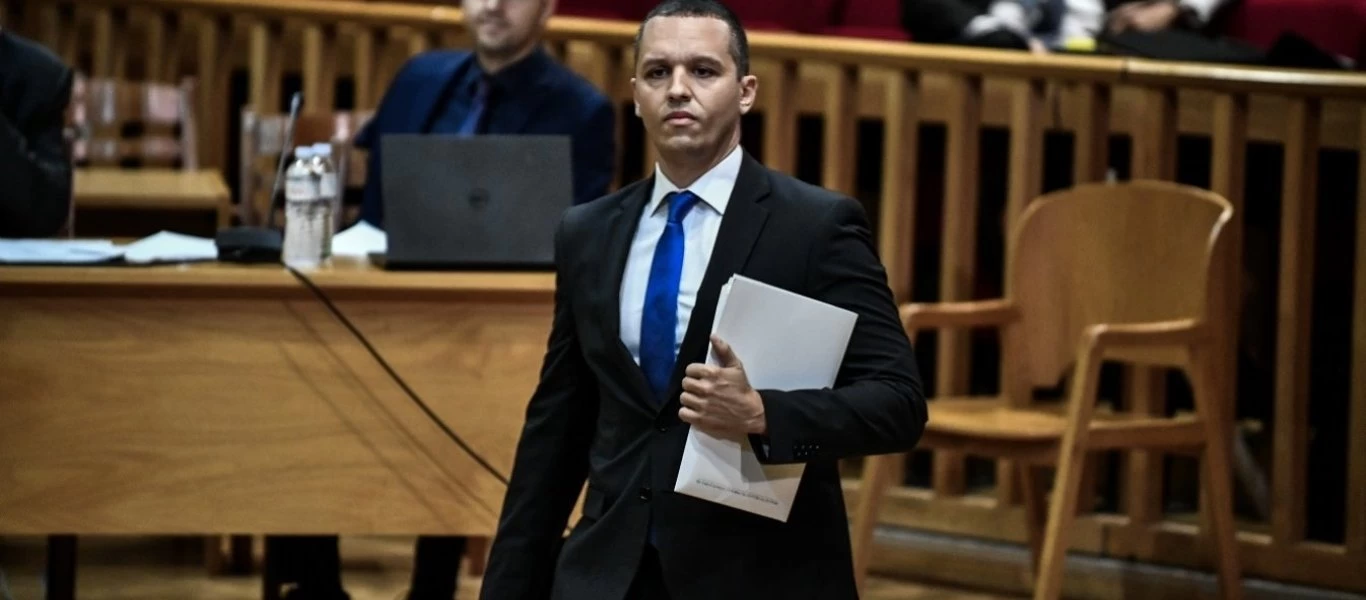 Δίκη Χρυσής Αυγής: Και σήμερα έδωσε το παρών στο δικαστήριο ο Ηλίας Κασιδιάρης